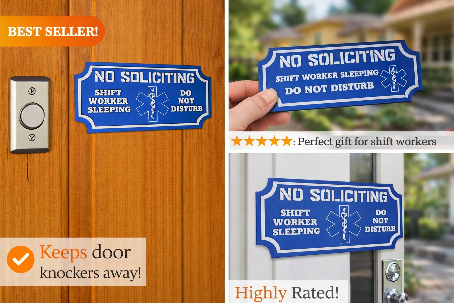 No Soliciting Sign - Functional outdoor signage